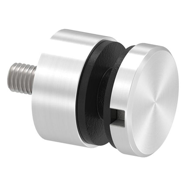 Glas-Punkthalter Edelstahl