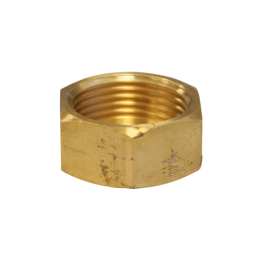Kappe (Aussensechskant), IG 1 1/4" aus Messing