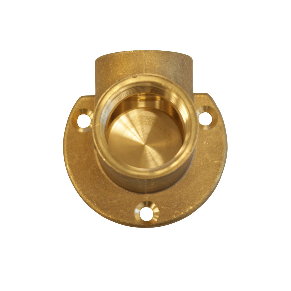Decken-/Wandwinkel, IG - IG 1/2" aus Messing