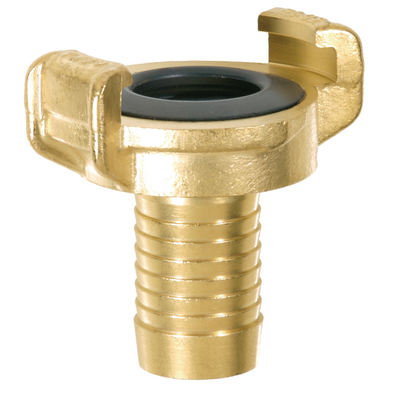 GEKA-Plus Schlauchstück mit Größe 3/8", aus Messing