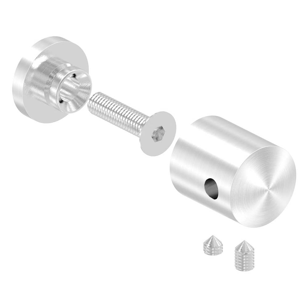 Seilhalter ø 22mm, flacher Anschluss, für ø 4mm Seil