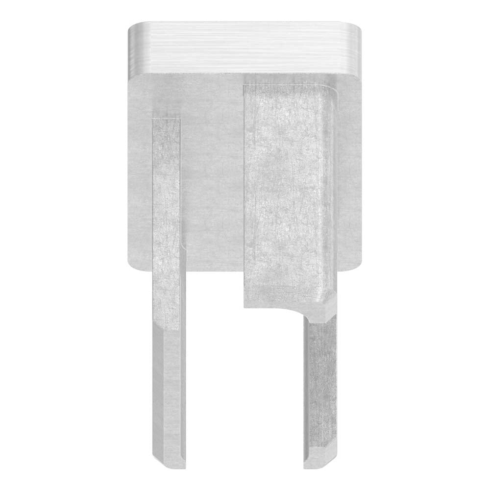 Einsteckkappe, für Rechteckrohr 40 x 20 x 2,0mm