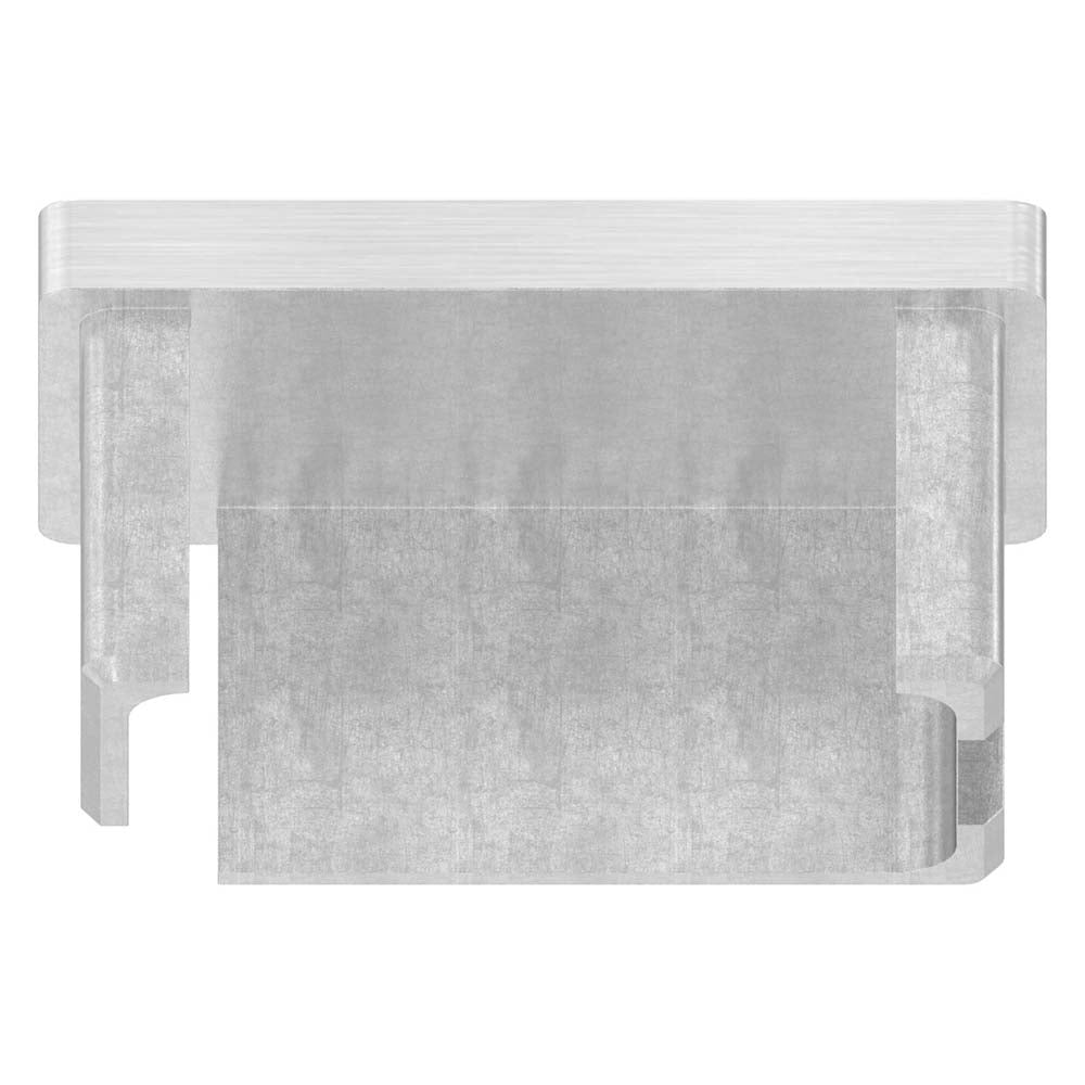 Einsteckkappe, für Rechteckrohr 50 x 30 x 2,0mm