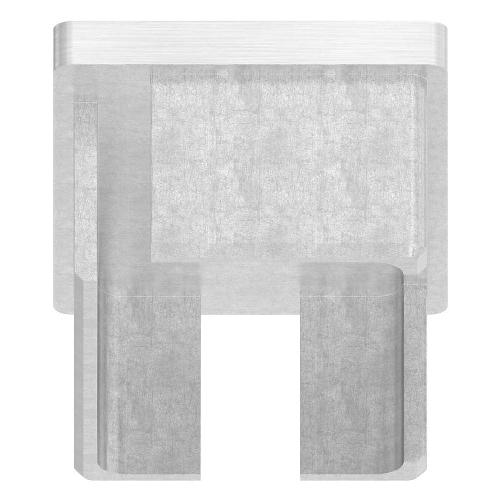 Einsteckkappe mit M8 Innengewinde, für Rechteckrohr 60 x 40 x 2,0mm