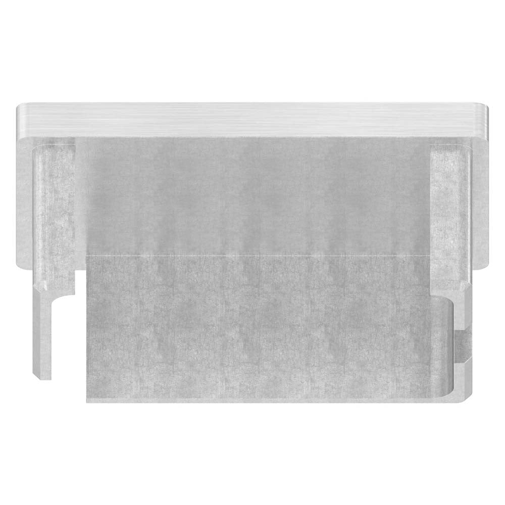 Einsteckkappe, für Rechteckrohr 60 x 40 x 2,0mm