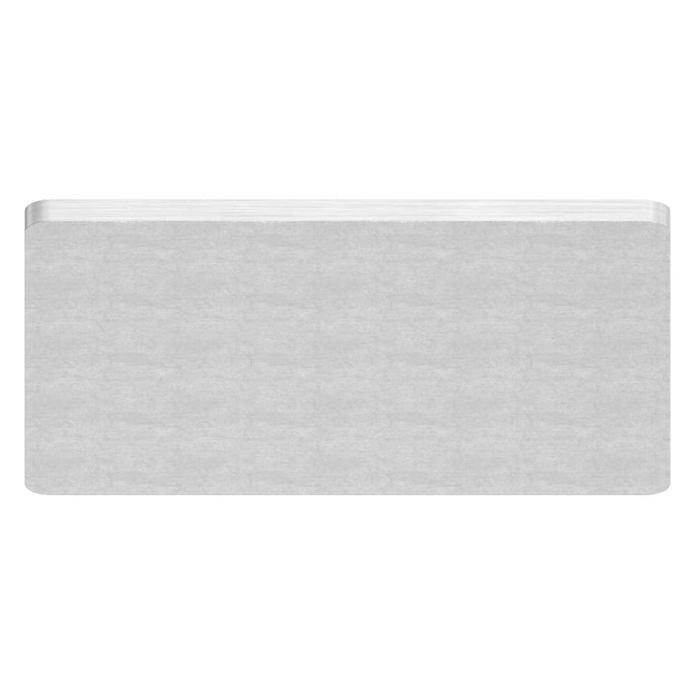 Platte, zum Aufschweißen, für Vierkantrohr 50 x 50mm, Stärke 2mm
