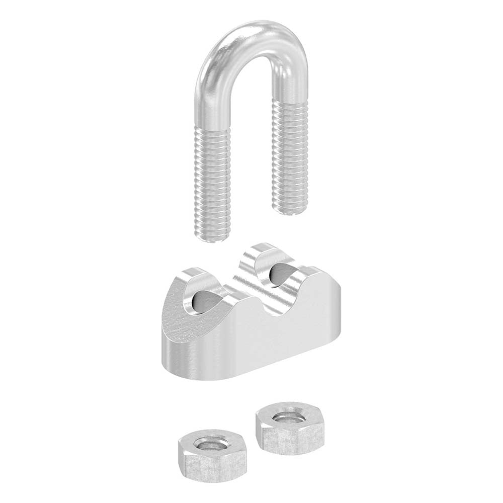 Drahtseilklemmen, für ø 4mm Seil, mit M4 Gewinde
