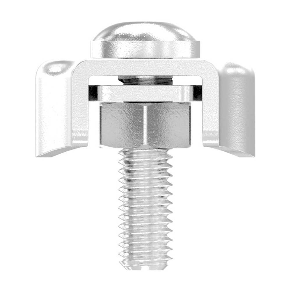 Duplexklemmen, für ø 6mm Seil