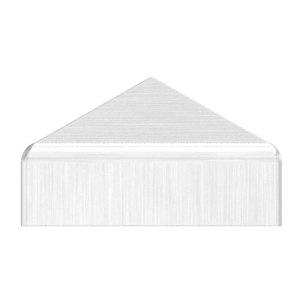 Pyramidenkappe 30x30mm, geschliffen, Ecken verschweißt und geschliffen