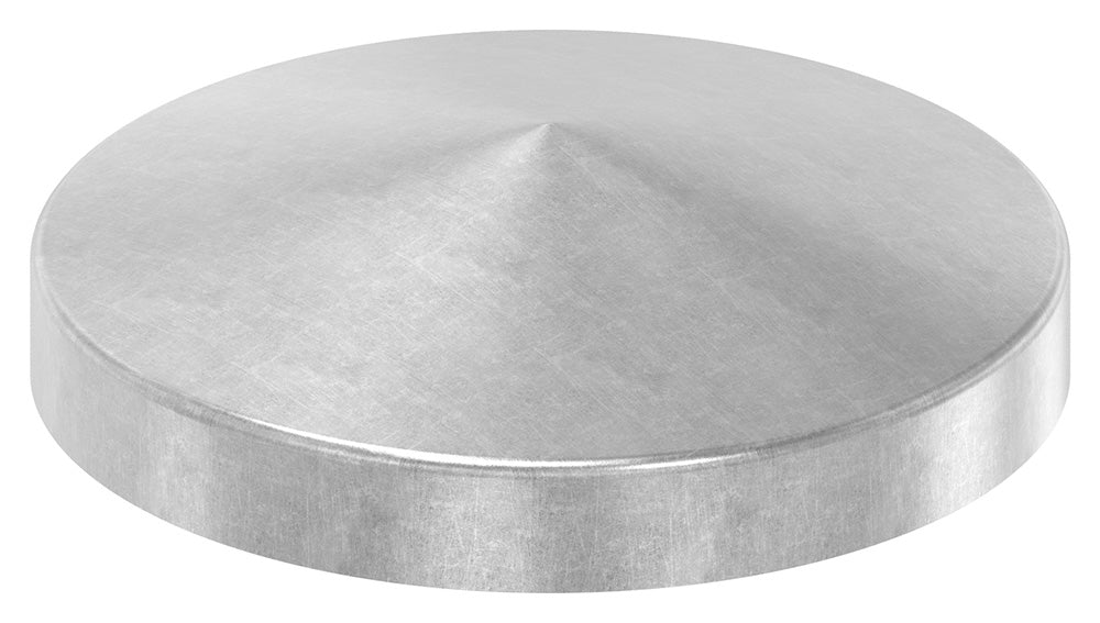 Stahl Abdeckkappe für Rundrohr ø 101,6mm