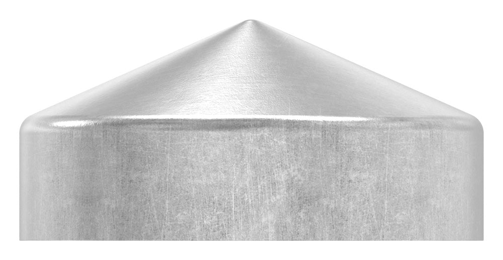 Stahl Abdeckkappe für Rundrohr ø 42,4mm