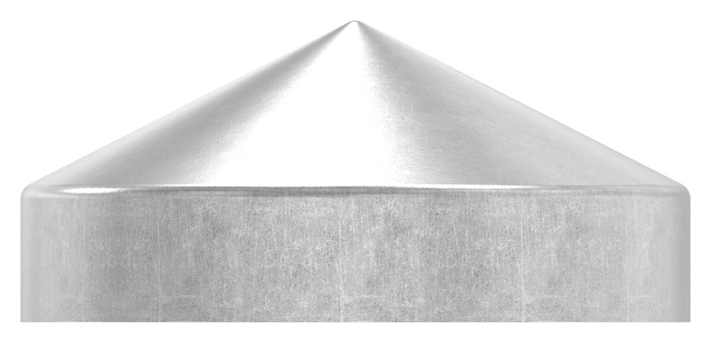 Stahl Abdeckkappe für Rundrohr ø 76,1mm