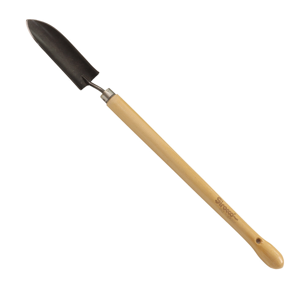 Pflanzkelle schmal, mit Buchen-Knopfstiel 48cm