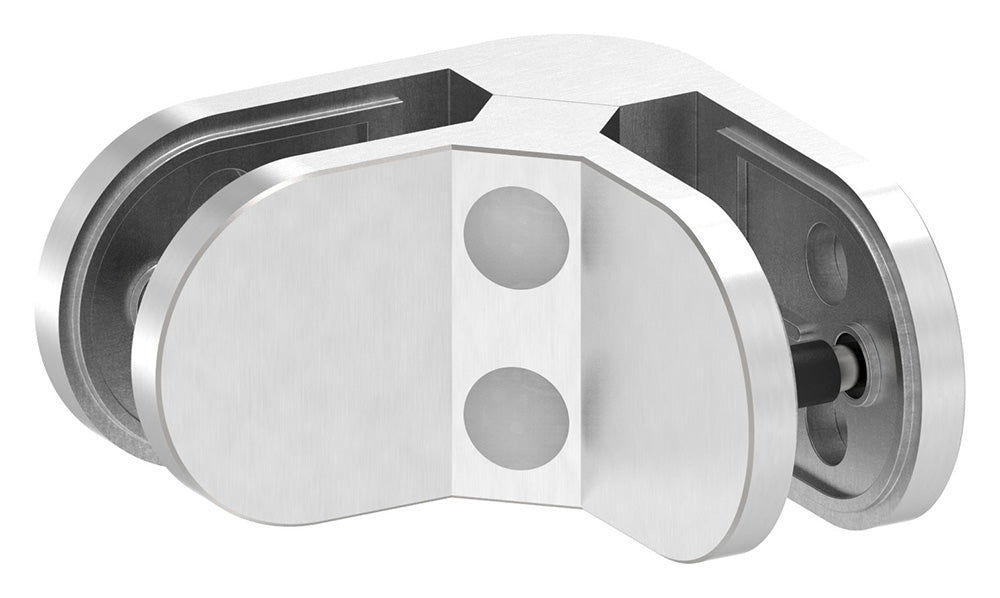 Glasverbindungsklemme Modell 23 (Ecke), für Glasstärke 1,5 - 12,76mm