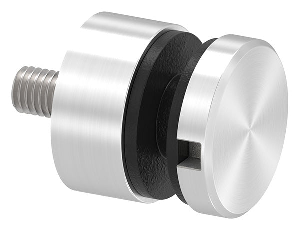 Glas-Punkthalter ø 30mm für Glas 6,0-12,76mm, flacher Anschluss, V4A