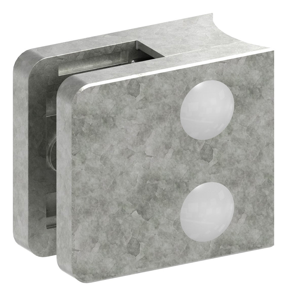 Glasklemme Modell 31, Anschluss für ø 42,4mm Rohr, für Glasstärke 1,5 - 10,76mm