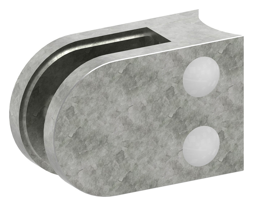 Glasklemme Modell 32, Anschluss für ø 42,4mm Rohr, für Glasstärke 1,5 - 10,76mm