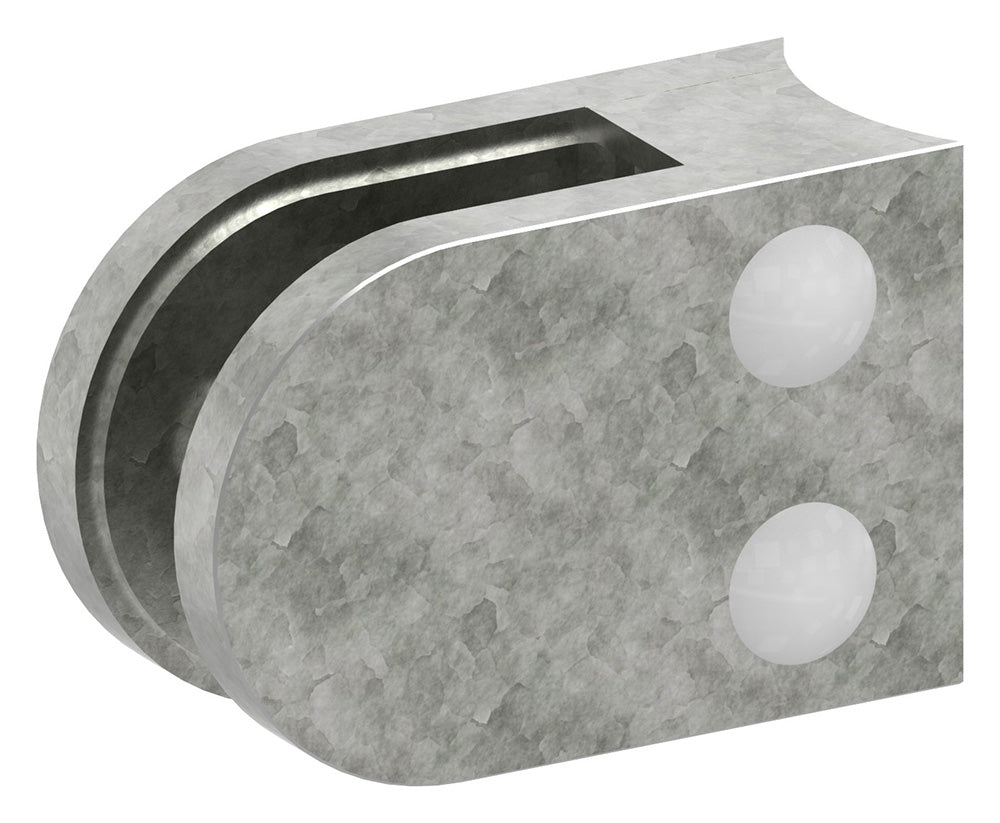 Glasklemme Modell 32, Anschluss für ø 48,3mm Rohr, für Glasstärke 1,5 - 10,76mm