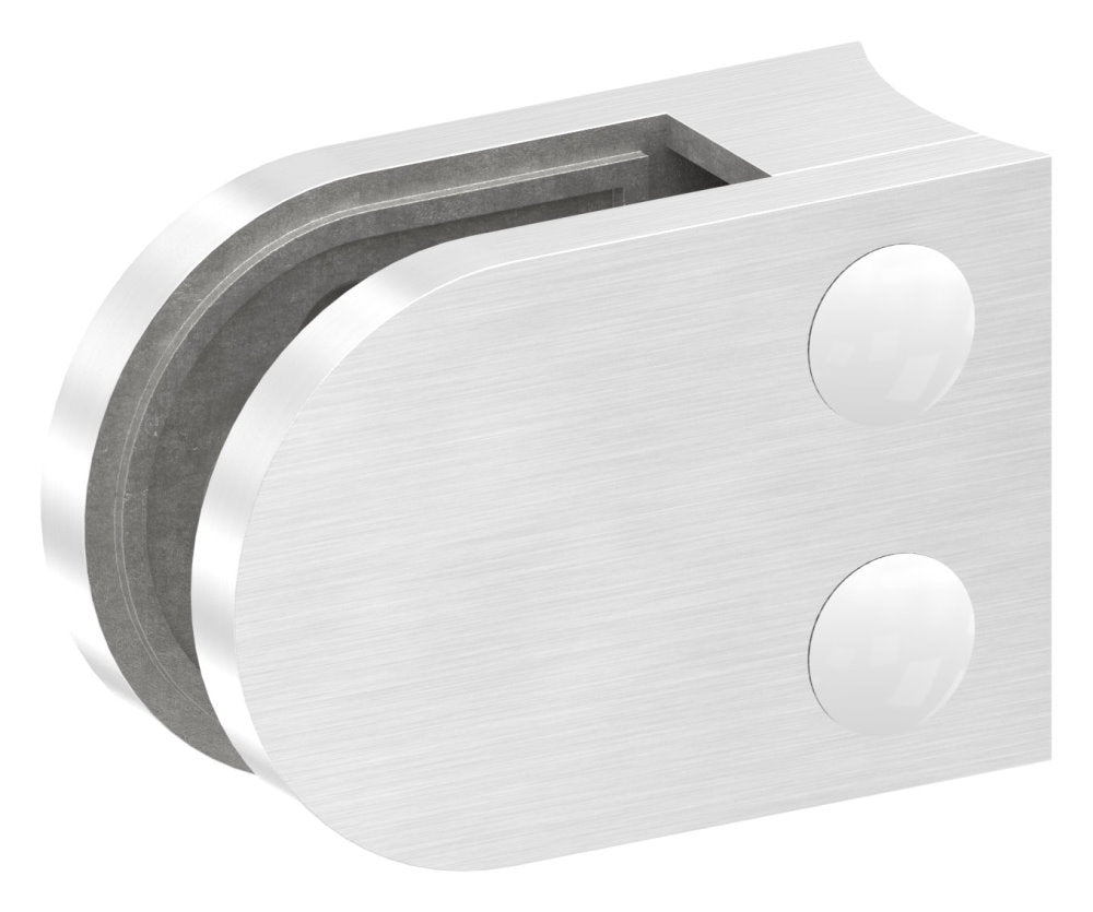 Glasklemme Modell 32, Anschluss für ø 60,3mm Rohr, für Glasstärke 1,5 - 10,76mm