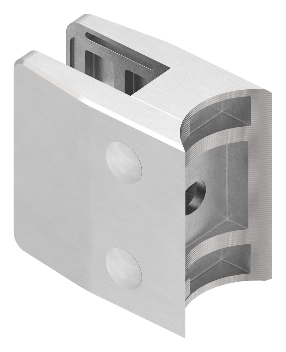 Glasklemme Modell 35, Anschluss für ø 42,4mm Rohr, für Glasstärke 8,0 - 17,52mm