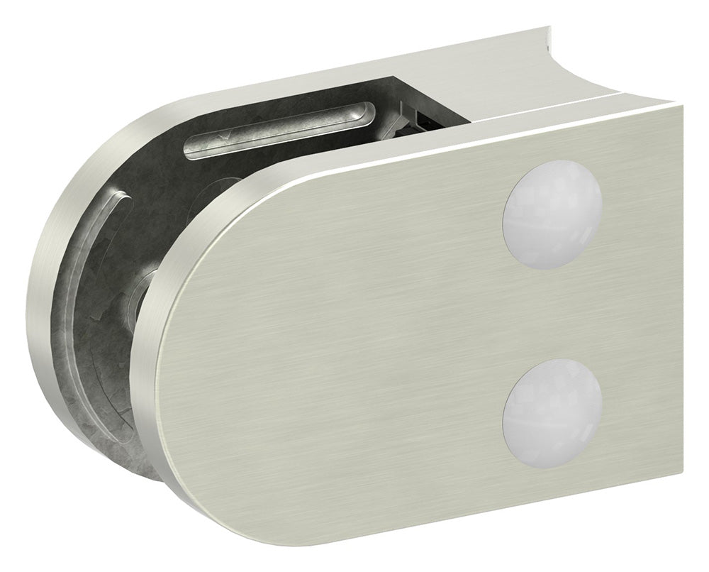 Glasklemme Modell 38, Anschluss für ø 42,4mm Rohr, für Glasstärke 1,5 - 12,76mm