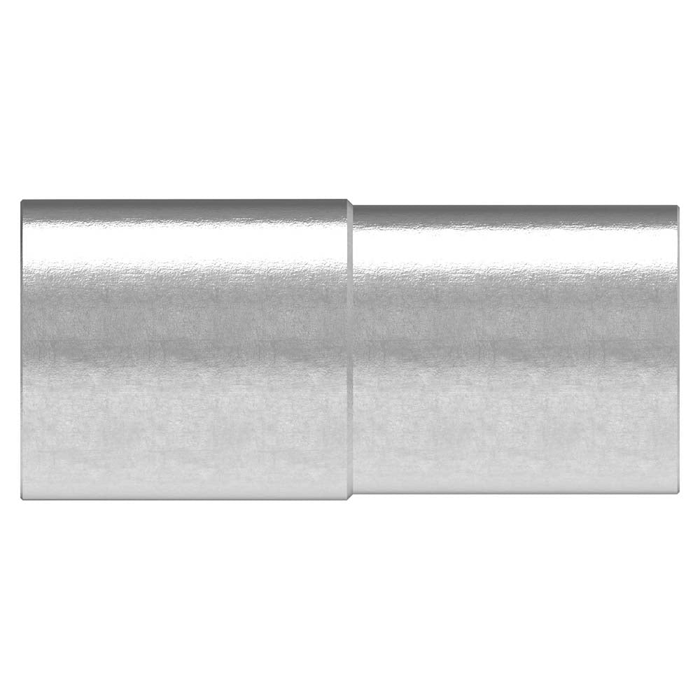 Rohrverbindungsstück zum Stecken und Kleben, für Rohr 42,4 x 2,6mm an Rohr 42,4 x 2,0mm