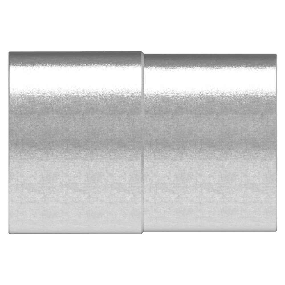 Rohrverbindungsstück zum Stecken und Kleben, für Rohr 48,3 x 2,6mm an Rohr 48,3 x 2,0mm