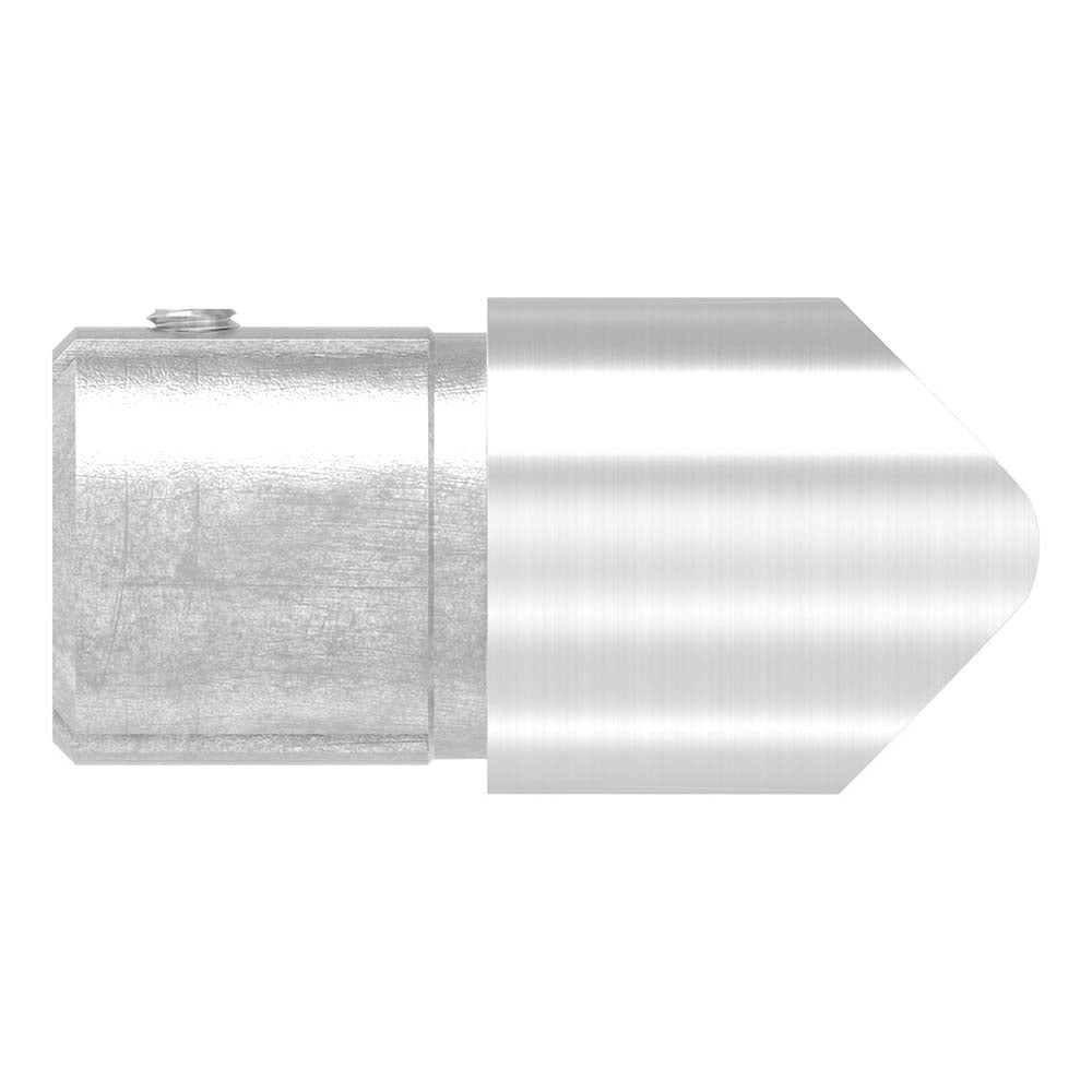 Anschlussstück 90° mit Klemmschraube, für Rohr 42,4 x 2,5mm an Rohr 42,4mm