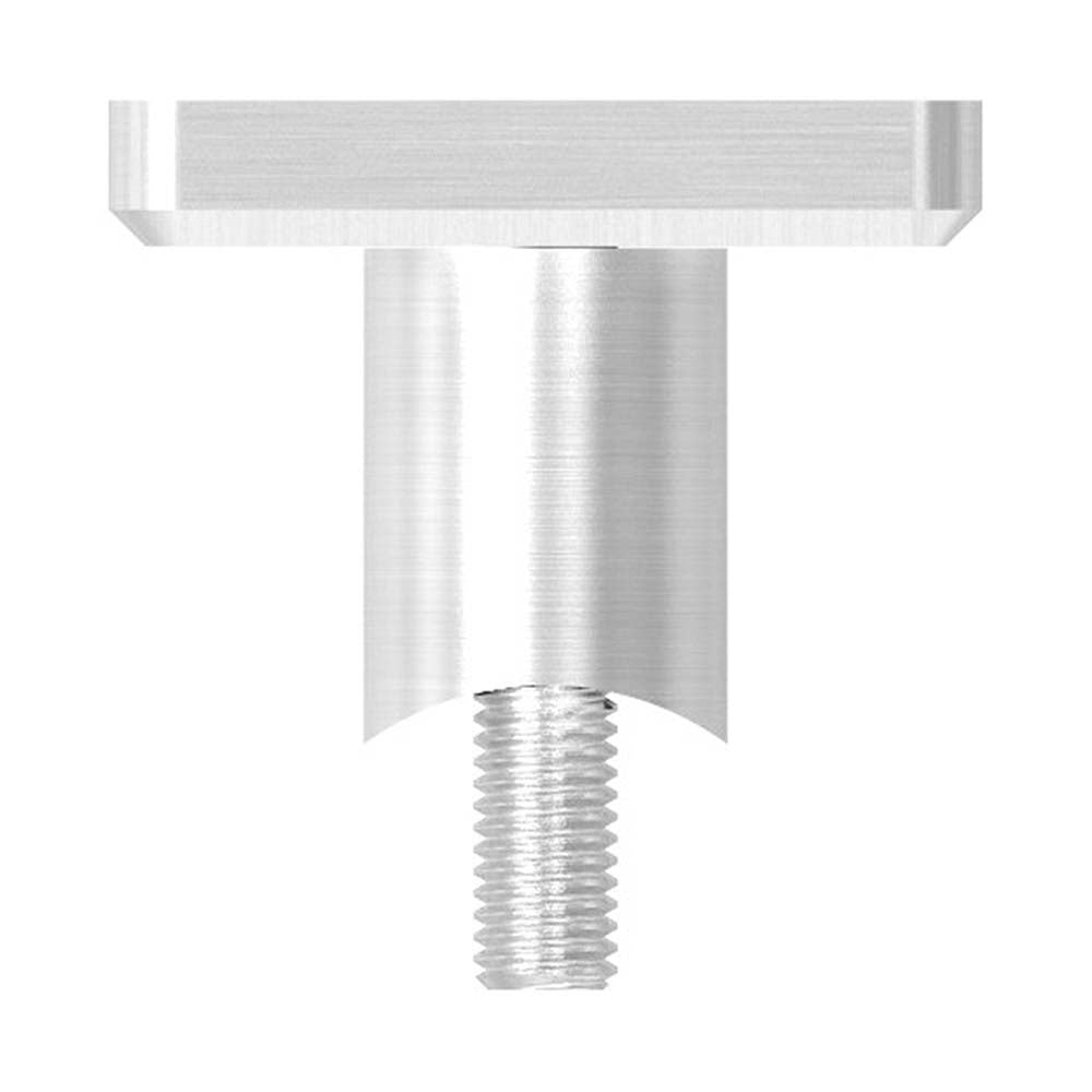 Wandhalter für Geländerpfosten, Platte 165 x 60 x 10mm, für Rohr ø 42,4mm