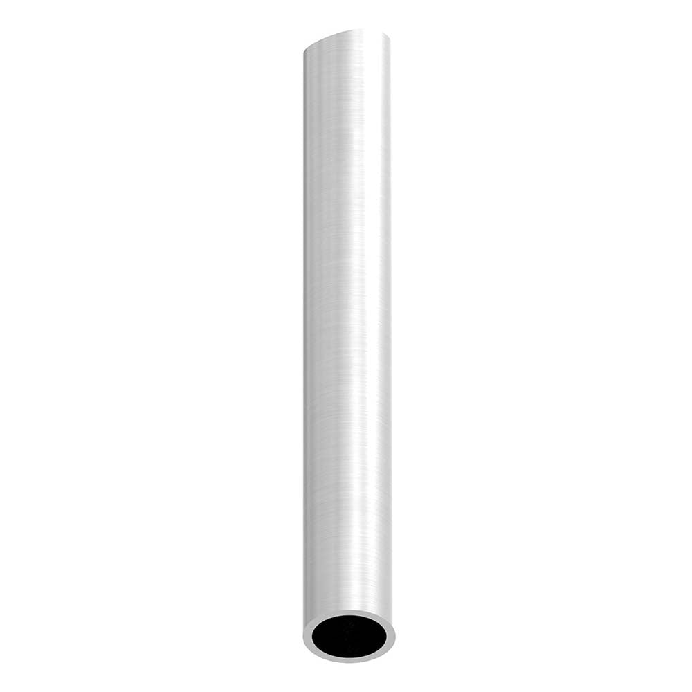Distanzhülse ø 20 x 2mm, Länge 150mm, einseitig ausgefräst für Rohr ø 42,4mm