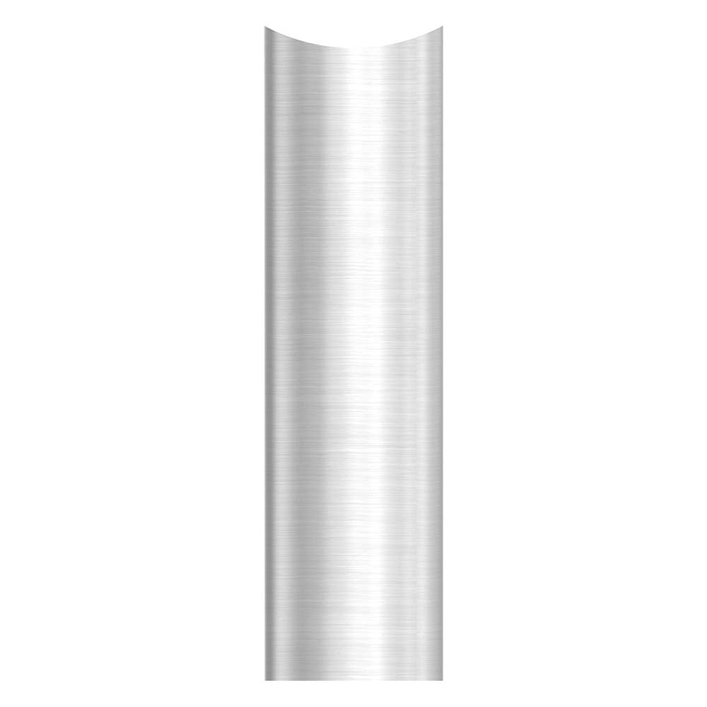 Distanzhülse ø 20 x 2mm, Länge 70mm, einseitig ausgefräst für Rohr ø 42,4mm