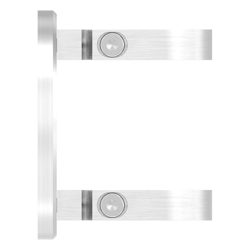 Wandanker zum Spannen, mit Platte 120 x 10mm, für 42,4mm Rohr
