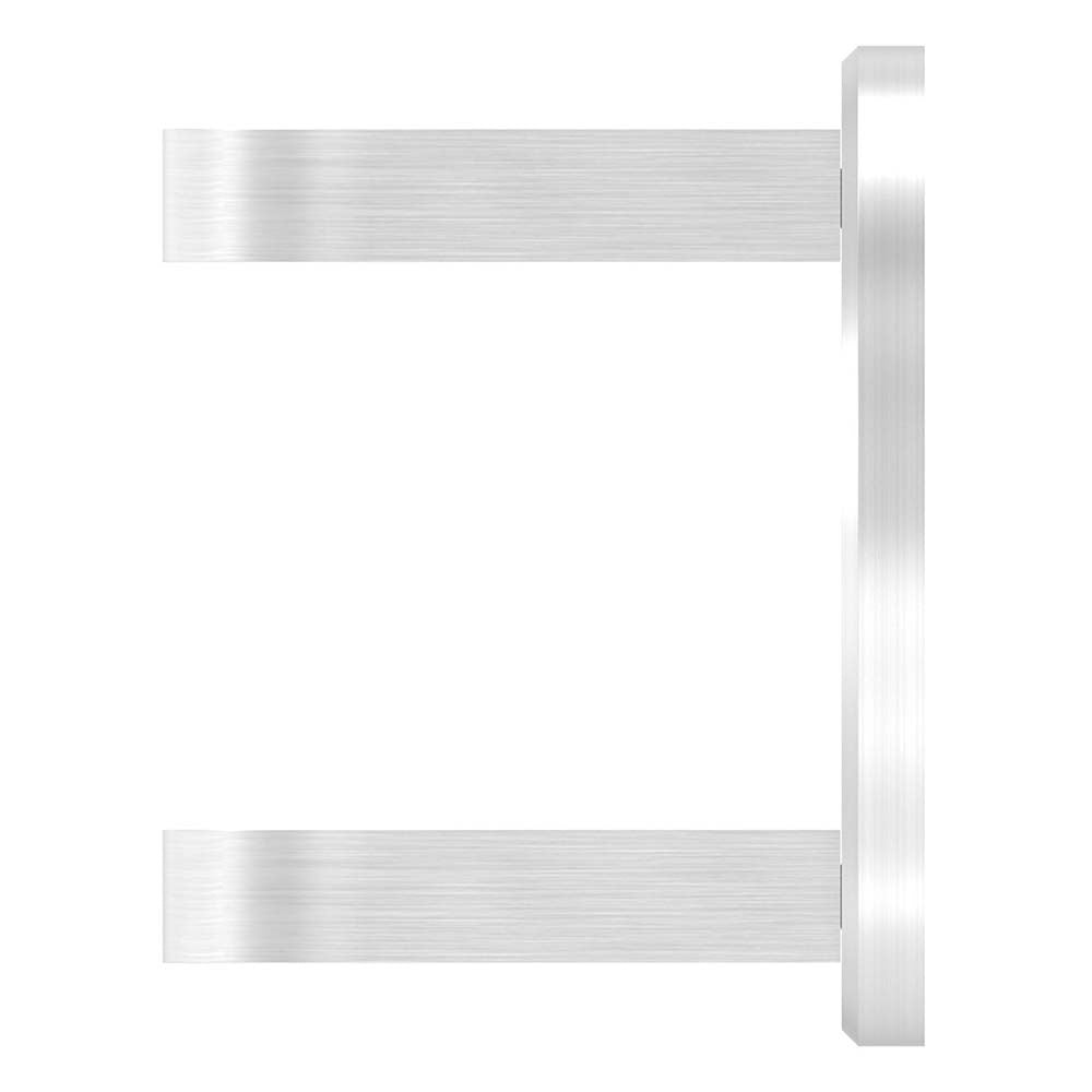 Wandanker zum Spannen, mit Platte 120 x 10mm, für 42,4mm Rohr, in V4A