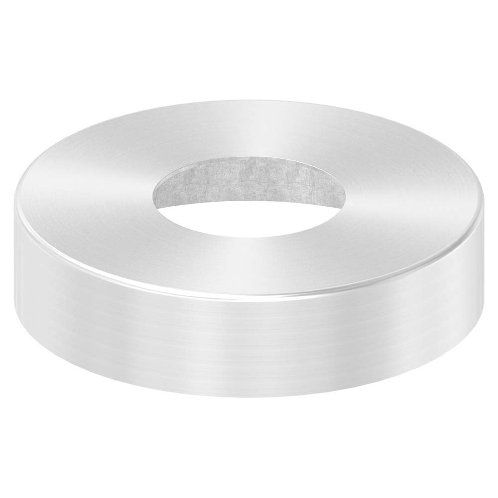 Abdeckrosette 105 x 25mm, Wandstärke 1mm, Bohrung ø 43mm