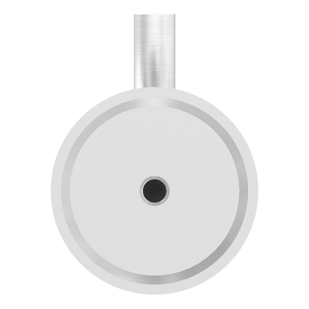 Handlaufhalter zur Wandbefestigung mit verschweißter Ronde flach 60 x 5mm, mit M8 Innengewinde, zum Anschweißen
