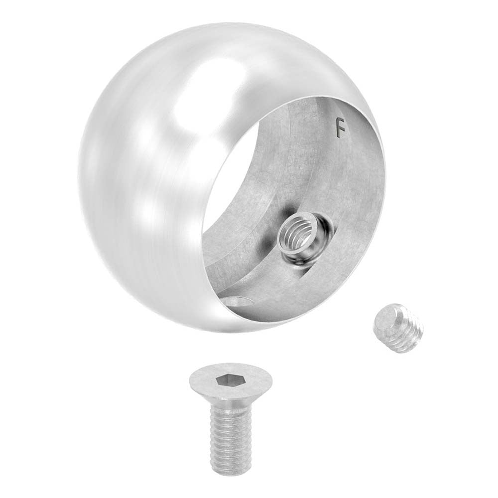 Kugelring ø 55mm für Handlaufhalter, für Rohr ø 42,4mm