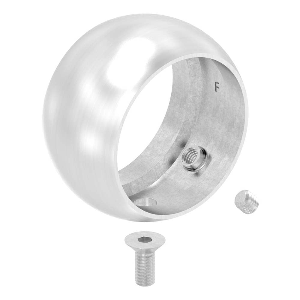 Kugelring ø 61mm für Handlaufhalter, für Rohr ø 48,3mm
