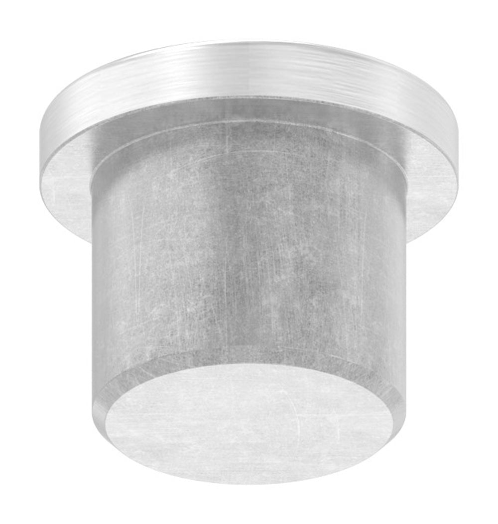 Endkappe leicht gewölbt, massiv, für Rohr ø 16,0 x 2,0mm, zum Einkleben