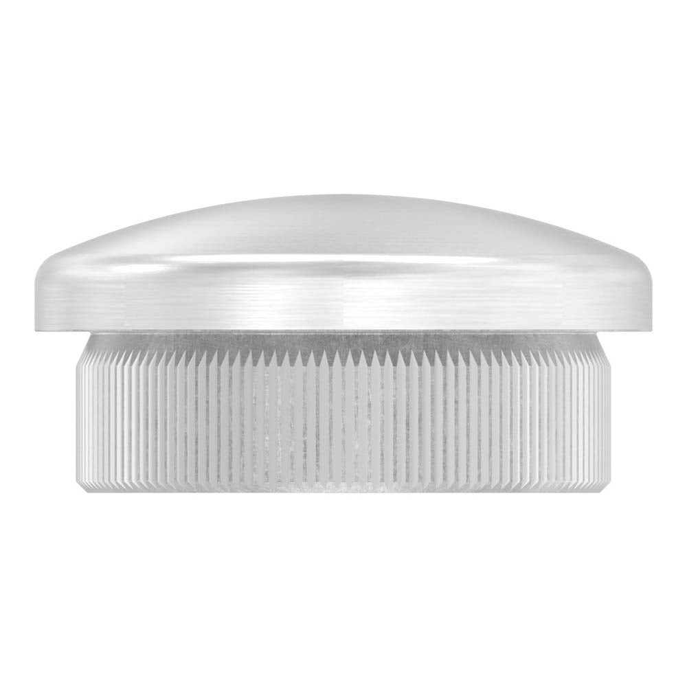 Endkappe leicht gewölbt, massiv, für Rohr ø 26,9 x 2,0mm, zum Einschlagen