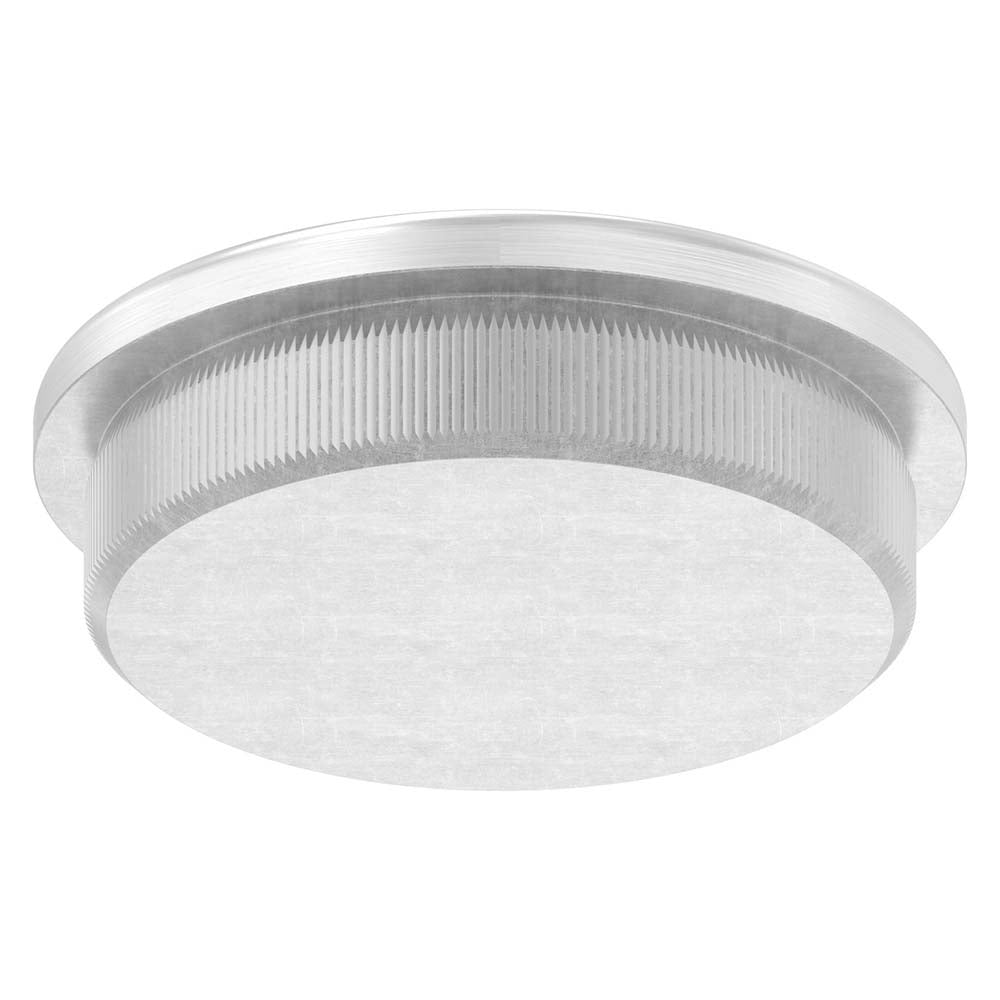 Endkappe leicht gewölbt, massiv, für Rohr ø 42,4 x 2,5mm, zum Einschlagen