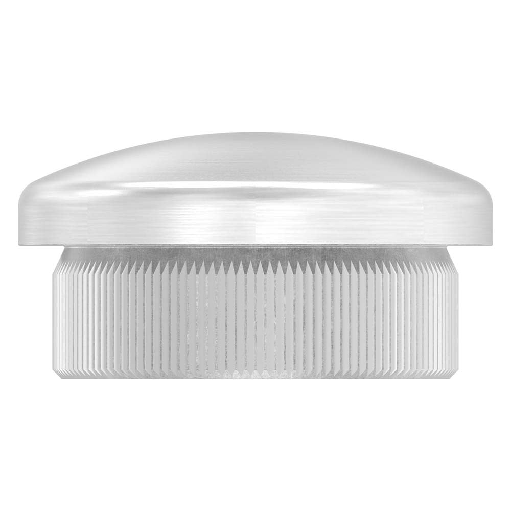 Endkappe leicht gewölbt, massiv, für Rohr ø 25,0 x 2,0mm, zum Einschlagen