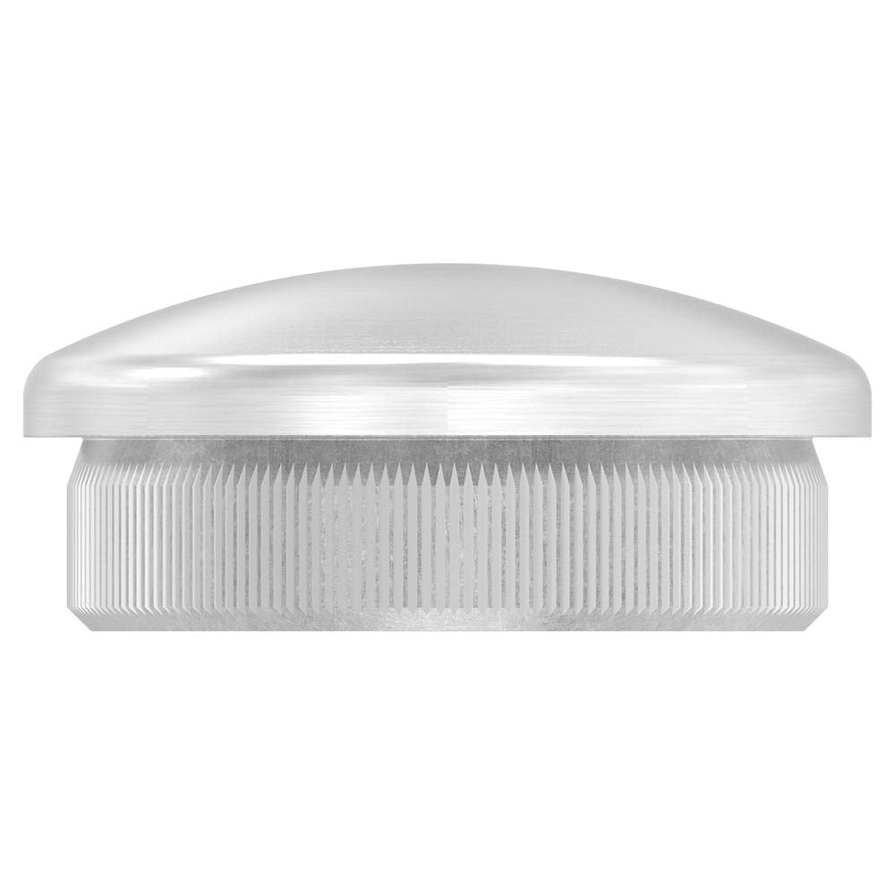 Endkappe leicht gewölbt, massiv, für Rohr ø 35,0 x 2,0mm, zum Einschlagen