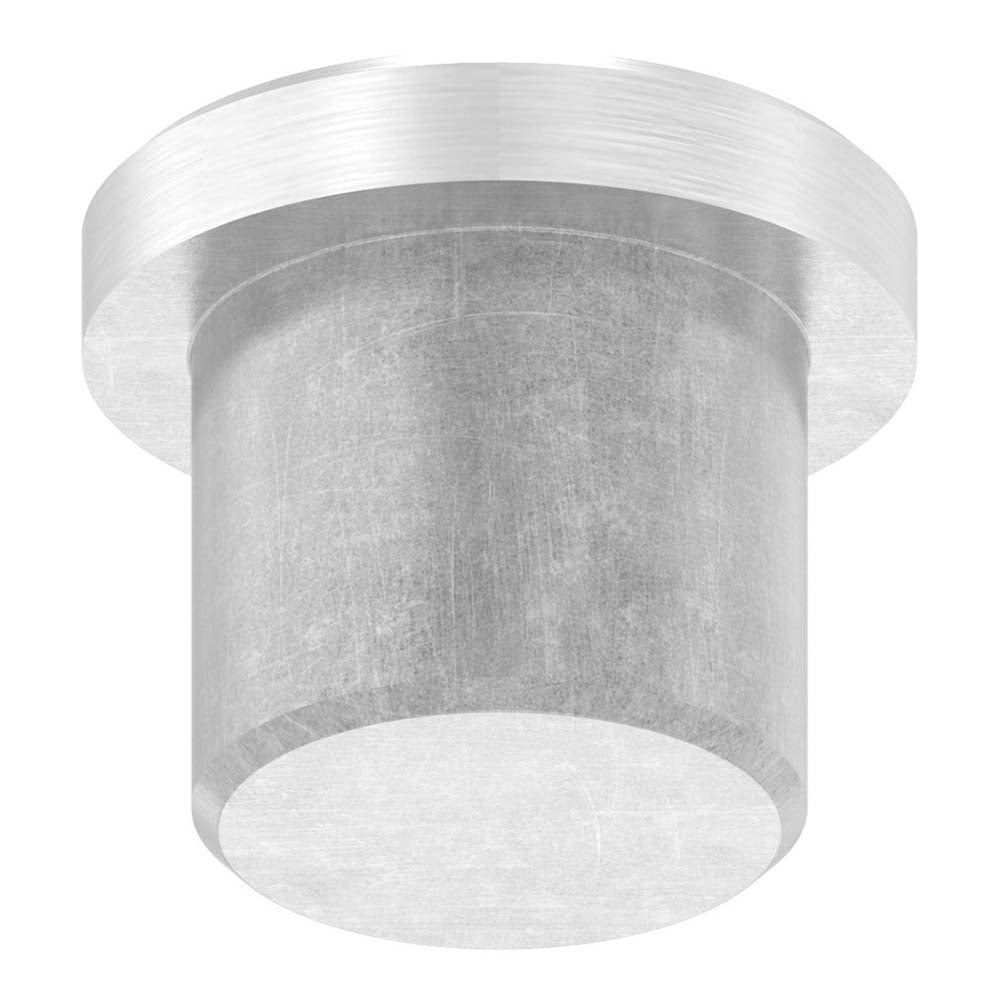 Endkappe flach, massiv, für Rohr ø 16,0 x 2,0mm, zum Einkleben