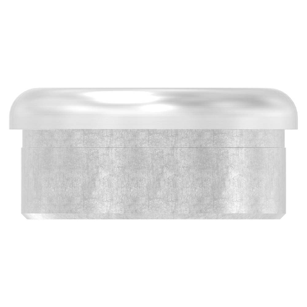 Einklebkappe flach, hohl, für Rohr ø 48,3 x 2,0mm, zum Einkleben