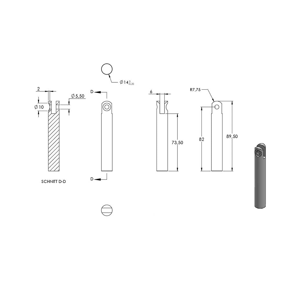 Handlaufhalter flexibel zur Pfostenbefestigung, für ø 42,4mm Pfosten an ø 42,4mm Rohr