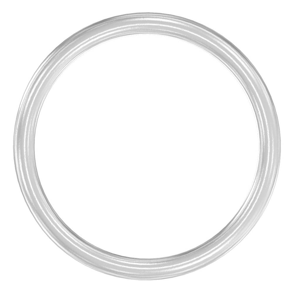 Ring, Außendurchmesser 120mm, verschweißt und elektropoliert, Rundmaterial 10mm