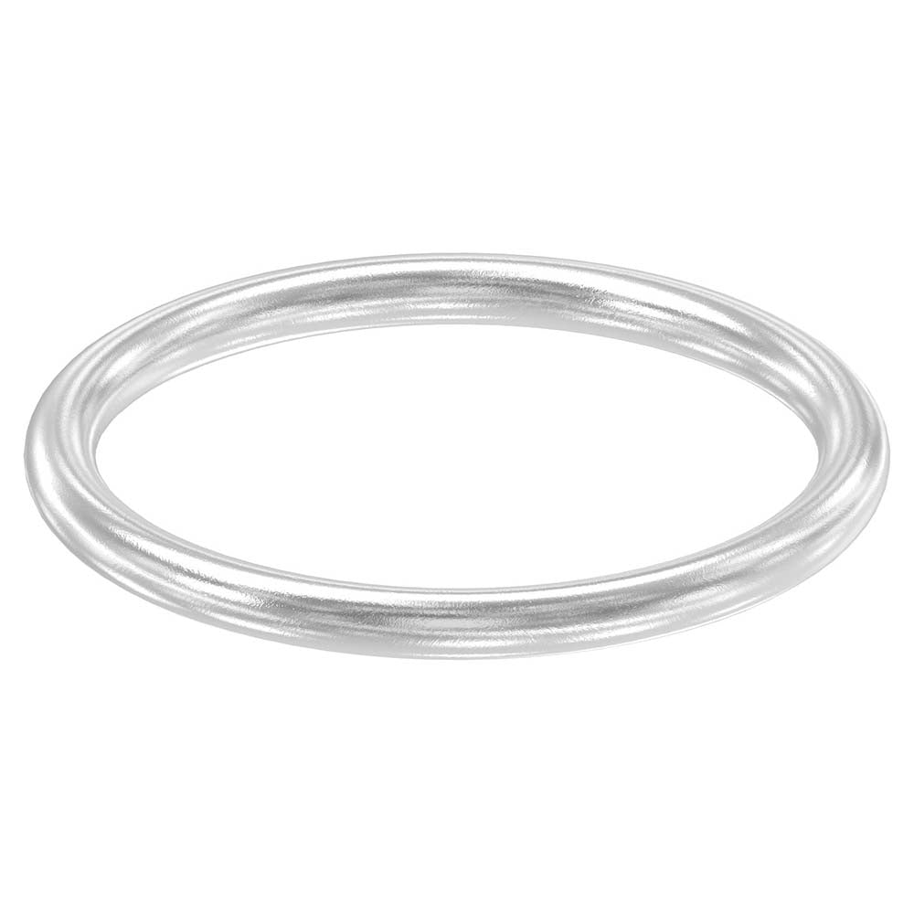 Ring, Außendurchmesser 120mm, verschweißt und elektropoliert, Rundmaterial 10mm