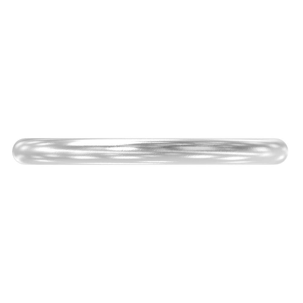 Ring, Außendurchmesser 124mm, verschweißt und elektropoliert, Rundmaterial 12mm