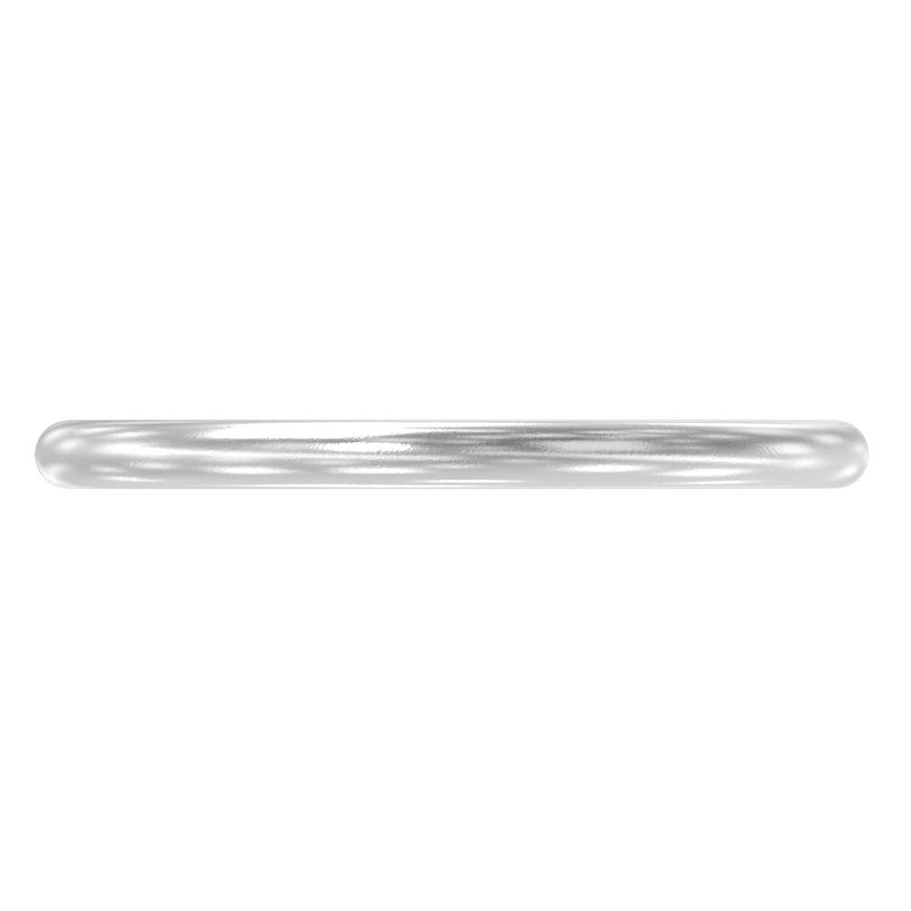 Ring, Außendurchmesser 144mm, verschweißt und elektropoliert, Rundmaterial 12mm