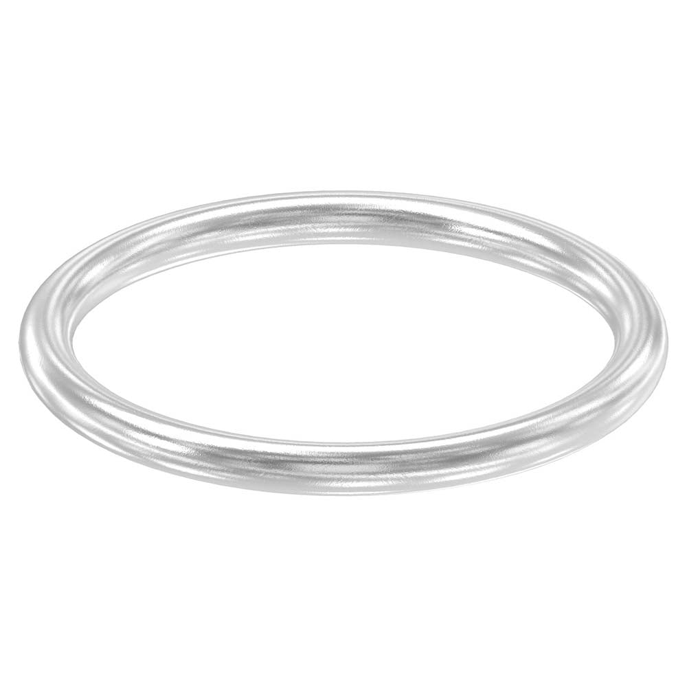 Ring, Außendurchmesser 144mm, verschweißt und elektropoliert, Rundmaterial 12mm